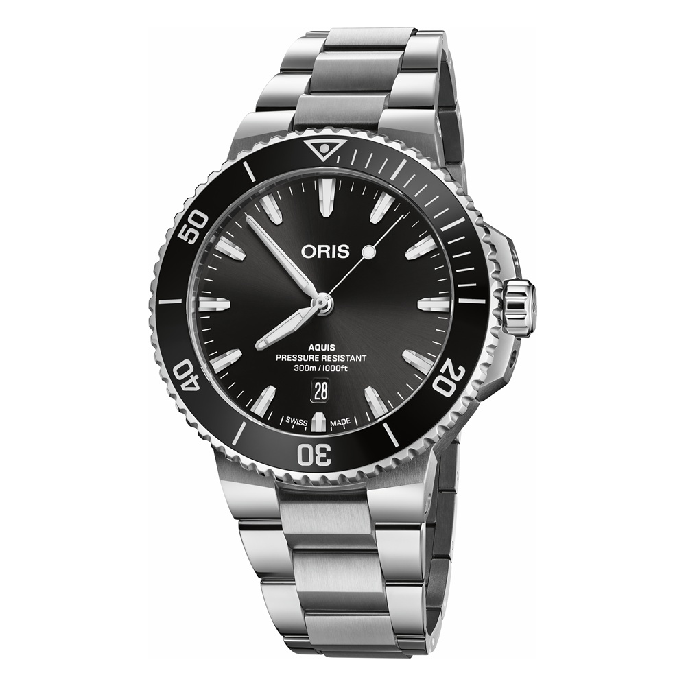 ORIS  Мужские швейцарские часы, автоматический механизм, сталь, 43,5 мм